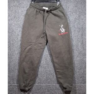 Budweiser By PacSun Drawstring, Cuffed Ankles, Cozy Fleece‎ Unisex Size Small